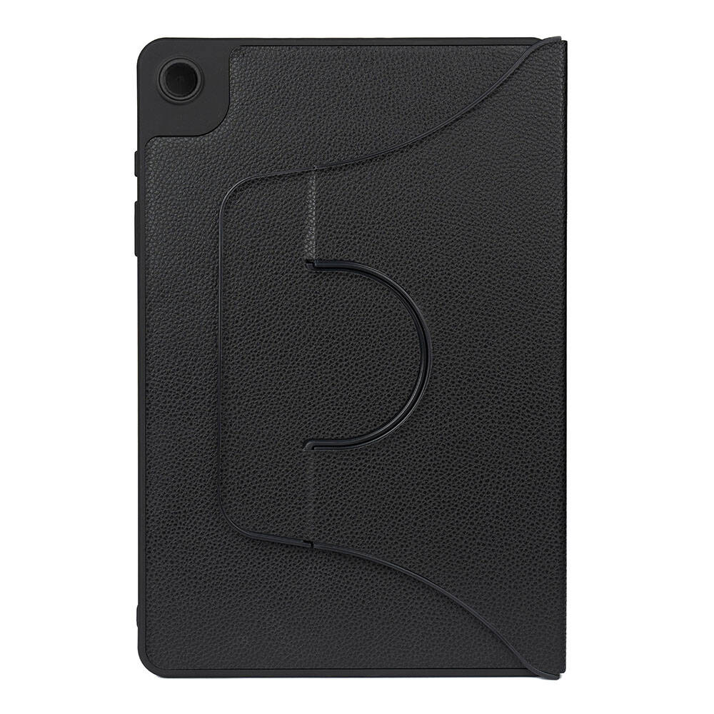 Galaxy Tab A9 Plus Zore Fest Dönebilen Standlı Kılıf Siyah