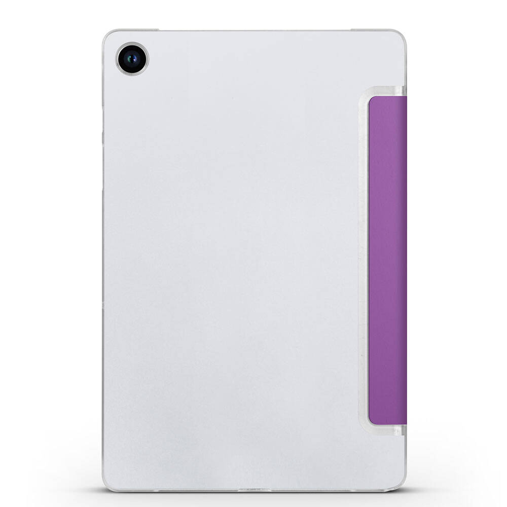 Galaxy Tab A9 Plus Zore Smart Cover Standlı 1-1 Kılıf Kırmızı