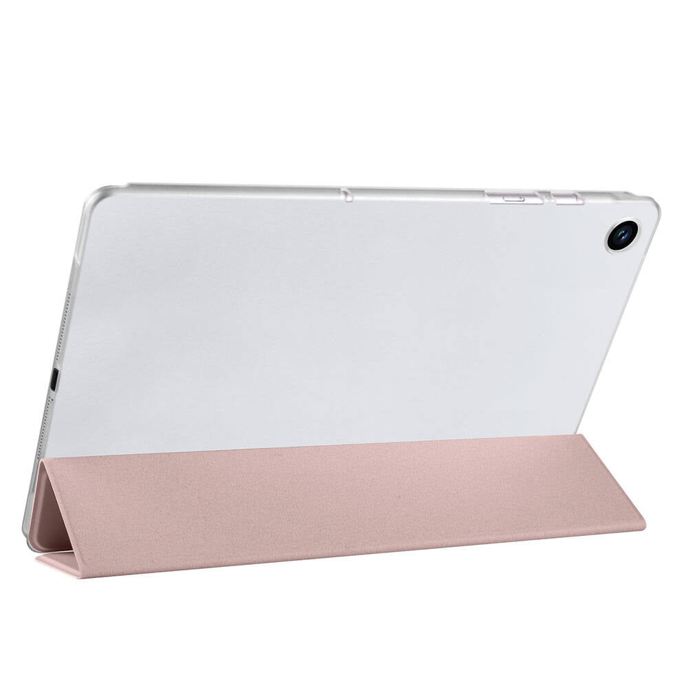 Galaxy Tab A9 Plus Zore Smart Cover Standlı 1-1 Kılıf Gold