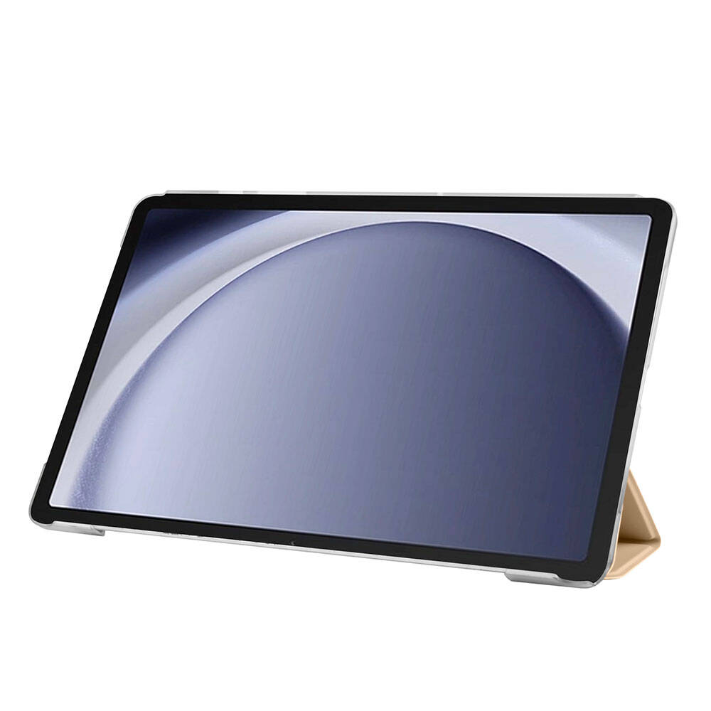 Galaxy Tab A9 Plus Zore Smart Cover Standlı 1-1 Kılıf Kırmızı