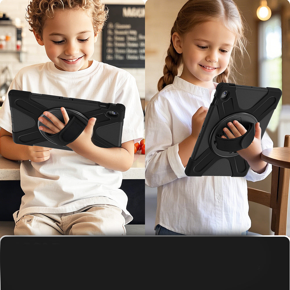 Galaxy Tab S10 FE Plus Zore Defender Tablet Silikon Siyah