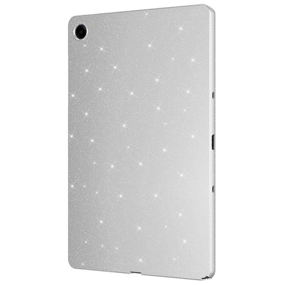 Galaxy Tab S10 FE Simli Parlak Görünümlü Zore Tablet Koton Kılıf Derin Mor