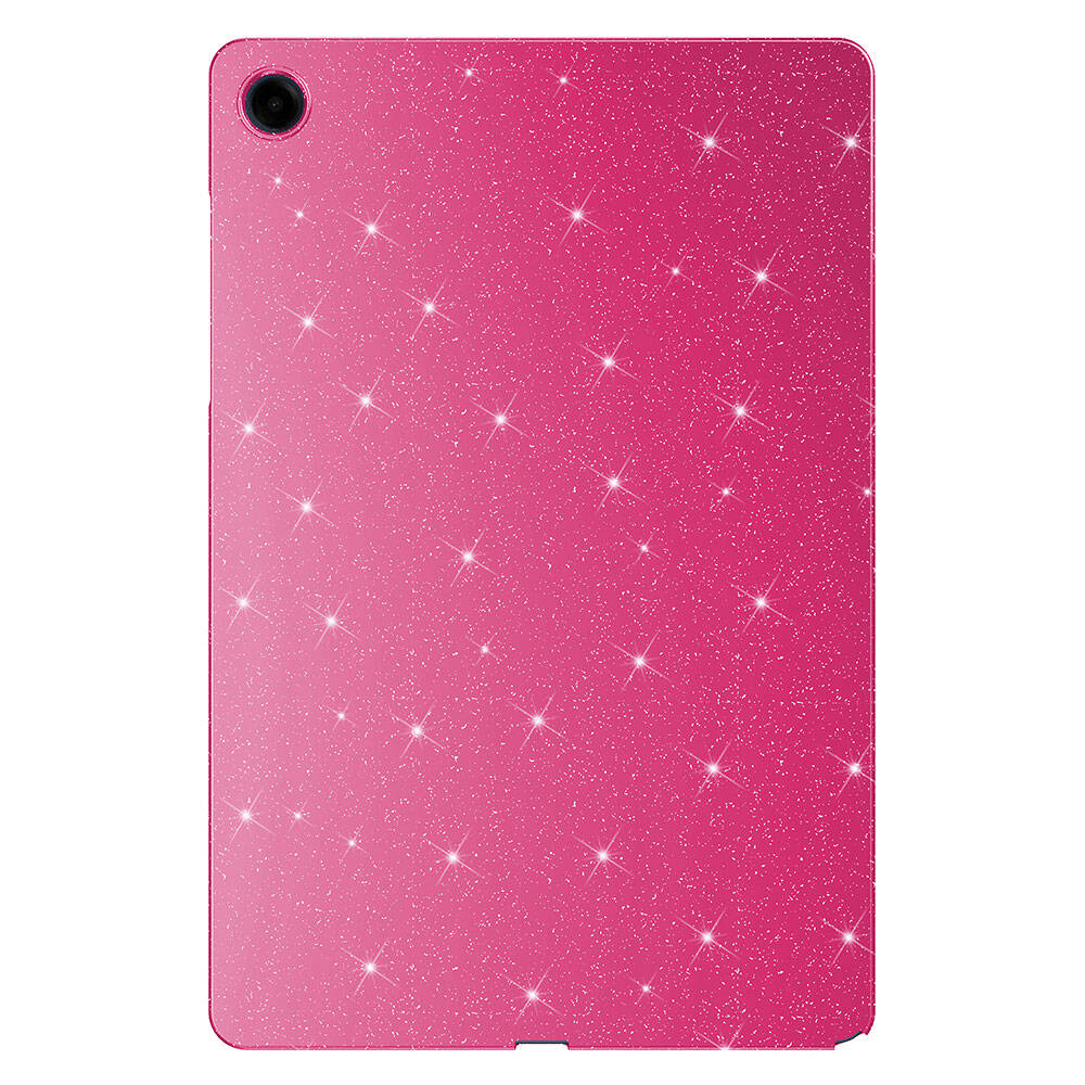 Galaxy Tab S10 FE Simli Parlak Görünümlü Zore Tablet Koton Kılıf Siyah