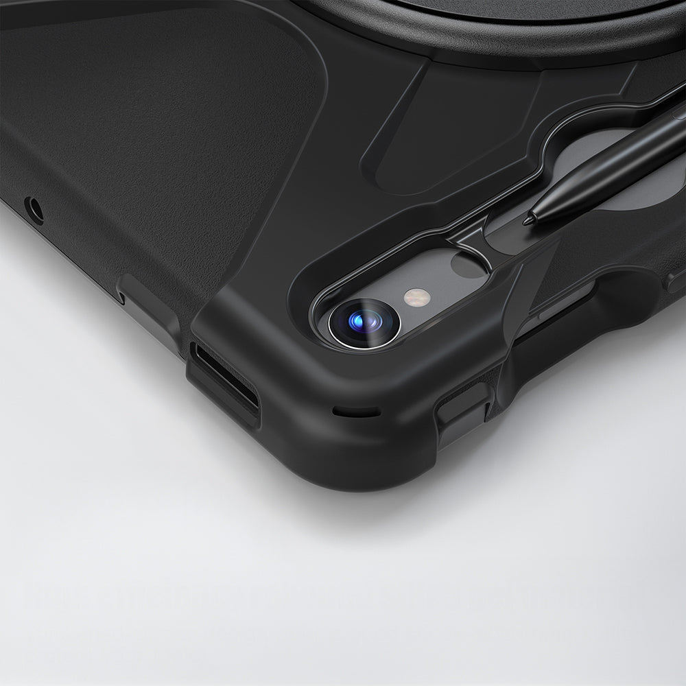 Galaxy Tab S10 FE Zore Defender Tablet Silikon Siyah