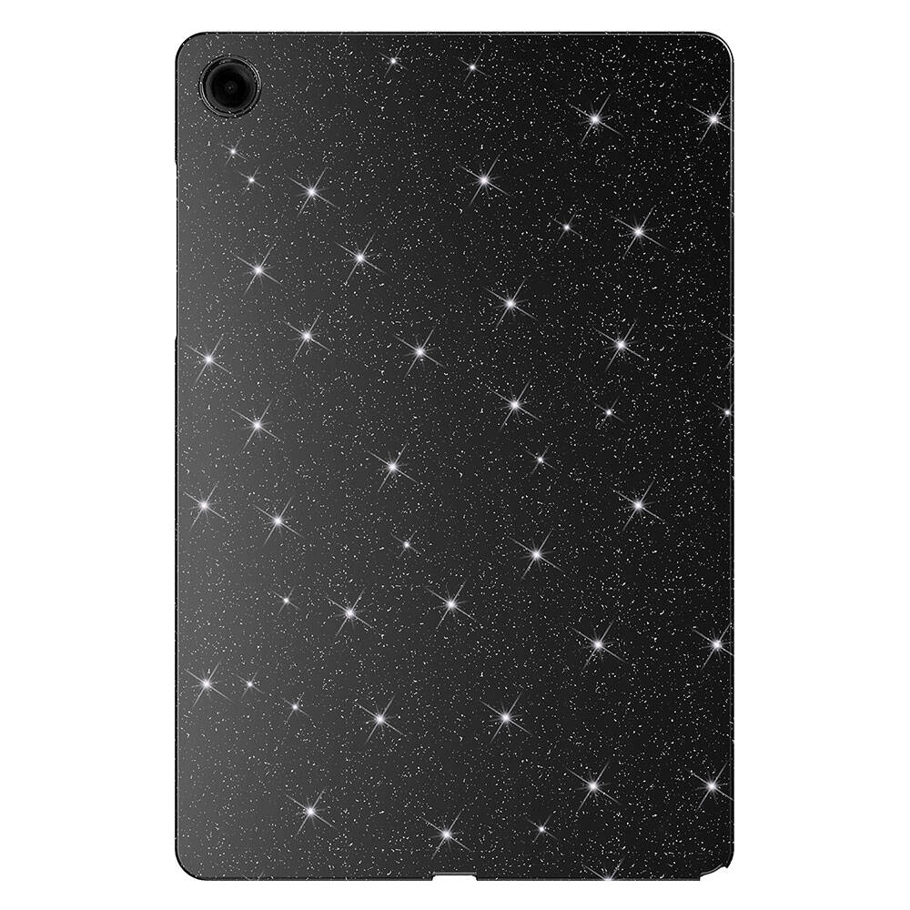 Galaxy Tab S10 Lite Simli Parlak Görünümlü Zore Tablet Koton Kılıf Lila