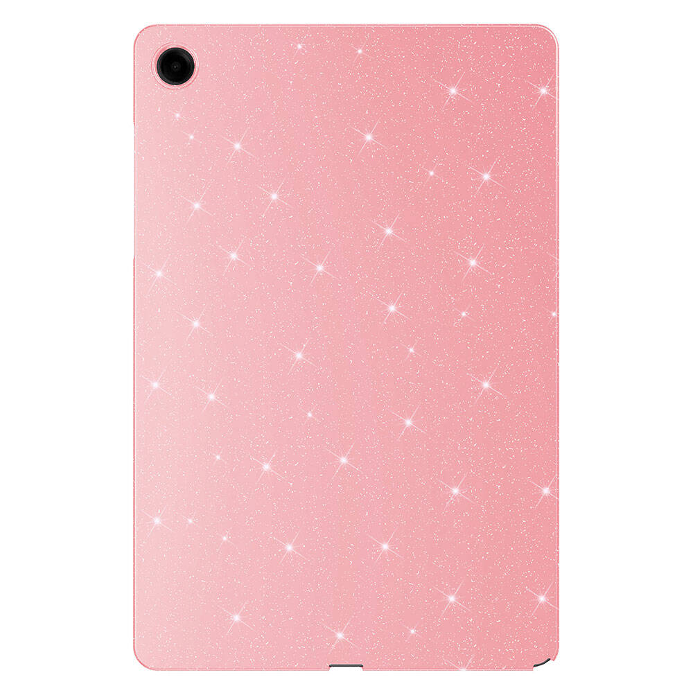 Galaxy Tab S10 Lite Simli Parlak Görünümlü Zore Tablet Koton Kılıf Lila