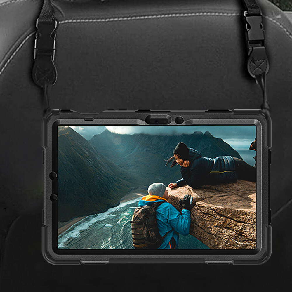 Galaxy Tab S10 Lite Zore Defender Tablet Silikon Siyah