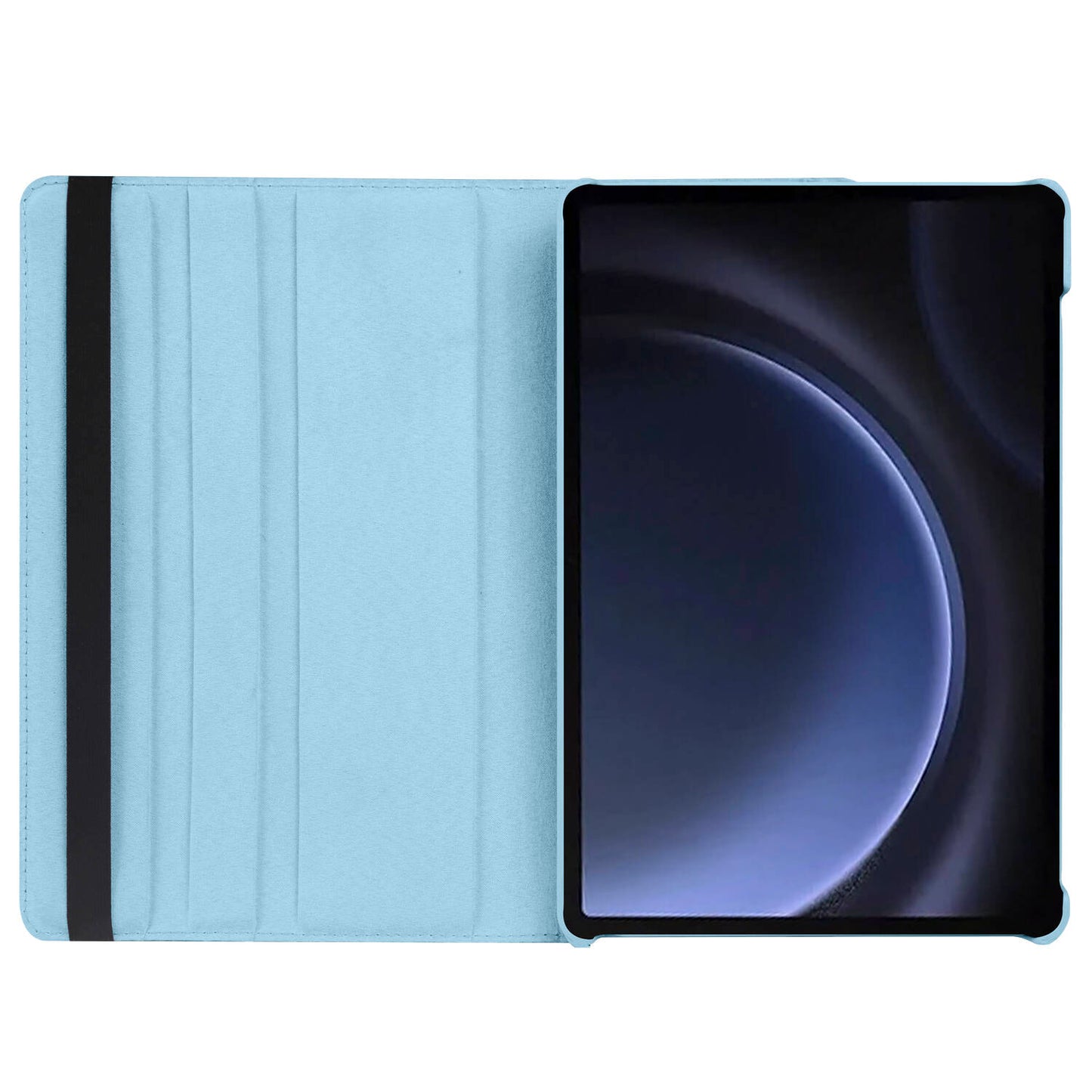 Galaxy Tab S10 Lite Zore Dönebilen Standlı Kılıf Lacivert