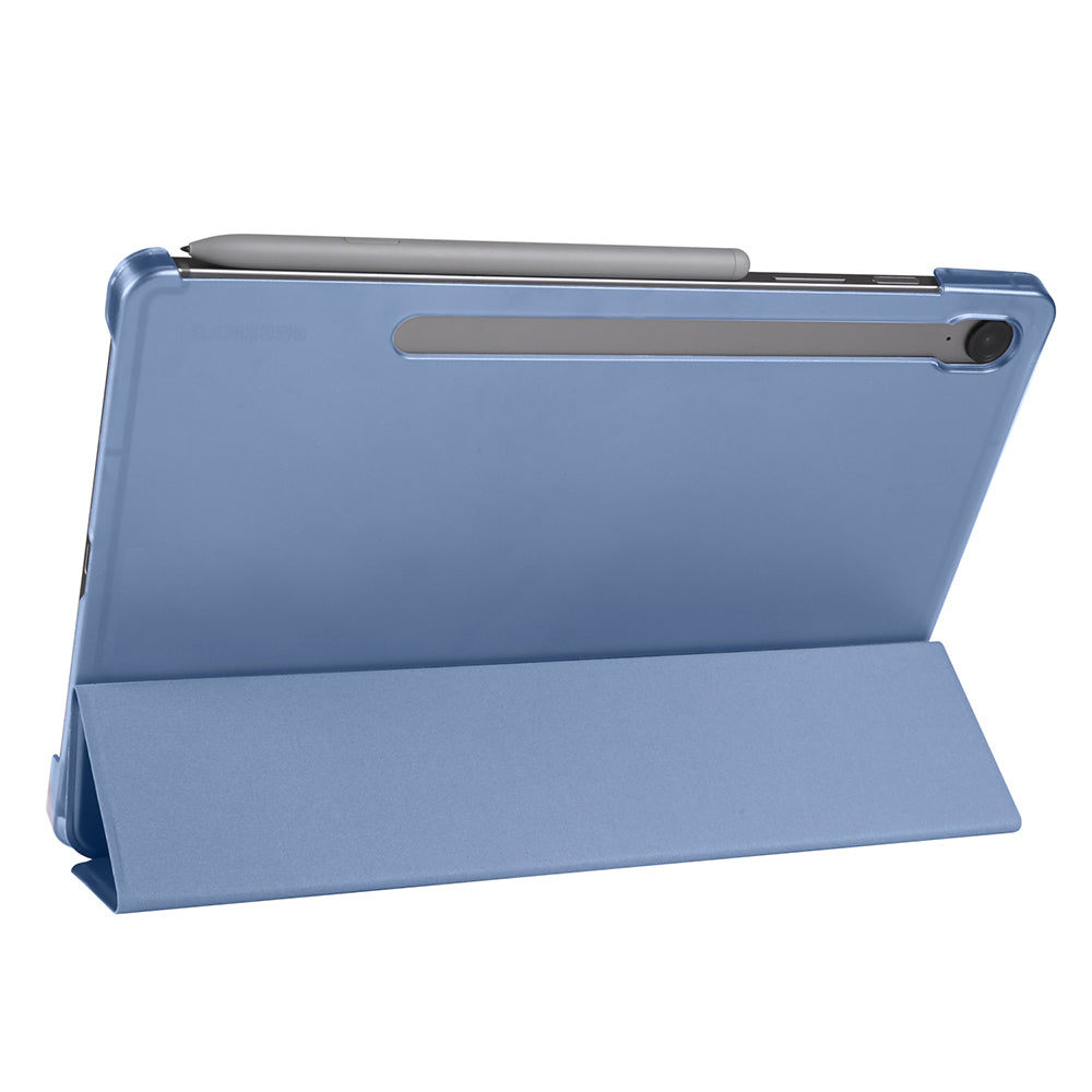 Galaxy Tab S10 Lite Zore Smart Cover Kalem Bölmeli Standlı 1-1 Kılıf Lila