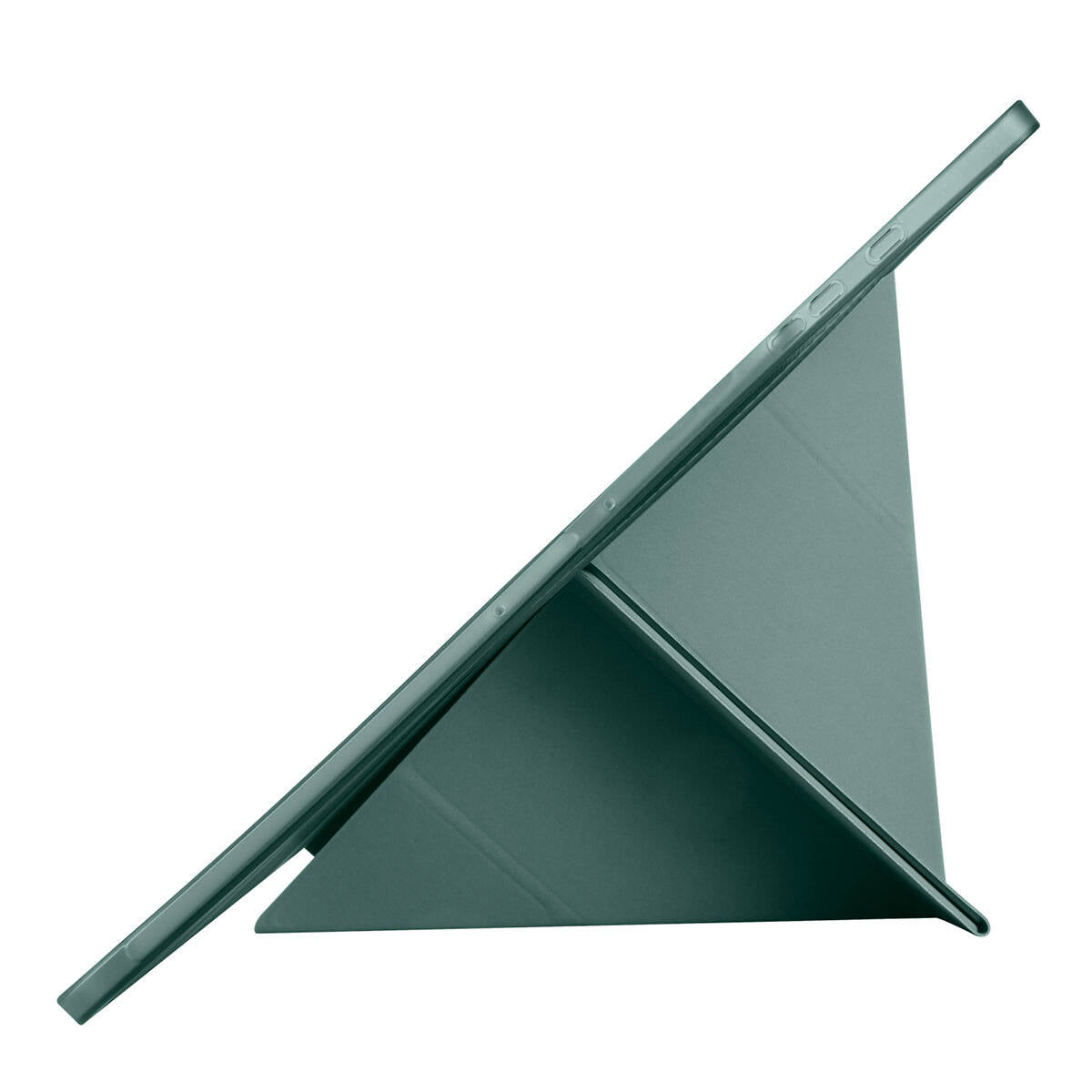 Galaxy Tab S10 Ultra Kılıf Zore Tri Folding Kalem Bölmeli Standlı Kılıf Rose Gold