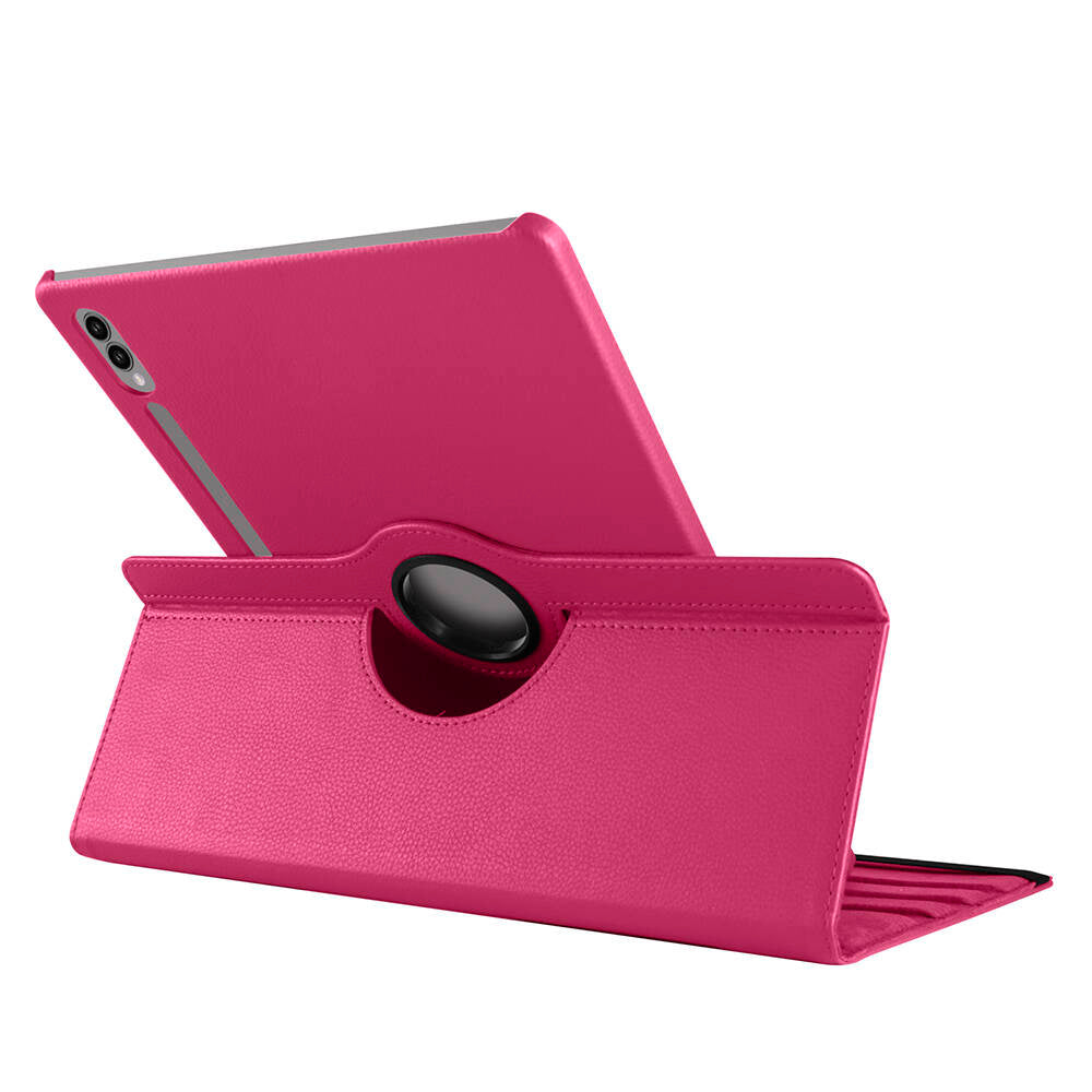 Galaxy Tab S10 Ultra Zore Dönebilen Standlı Kılıf Kırmızı