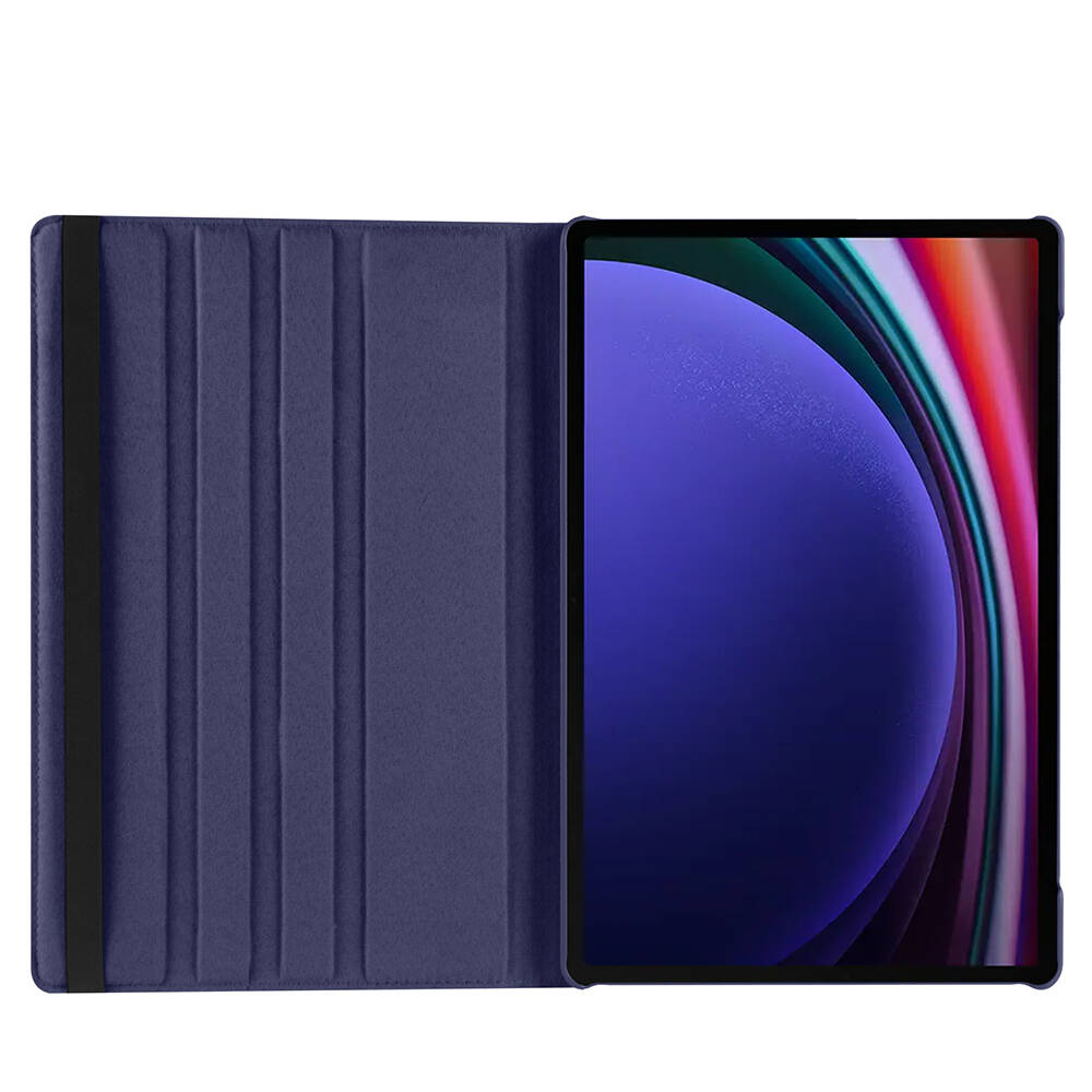 Galaxy Tab S10 Ultra Zore Dönebilen Standlı Kılıf Mavi