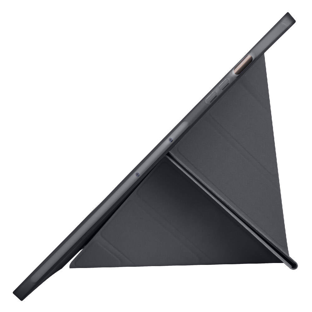 Galaxy Tab S9 FE Plus Kılıf Zore Tri Folding Kalem Bölmeli Standlı Kılıf Lila