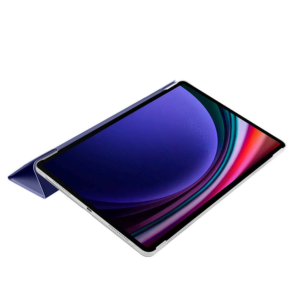 Galaxy Tab S9 FE Plus Zore Smart Cover Standlı 1-1 Kılıf Pembe