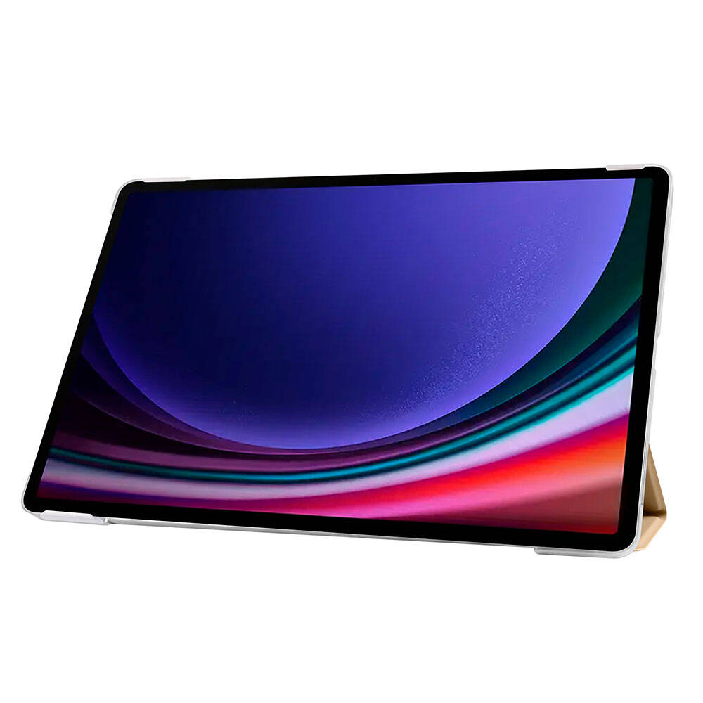 Galaxy Tab S9 FE Plus Zore Smart Cover Standlı 1-1 Kılıf Mor