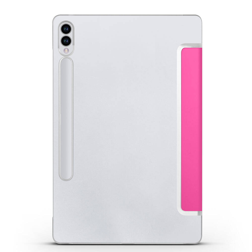 Galaxy Tab S9 FE Plus Zore Smart Cover Standlı 1-1 Kılıf Mavi