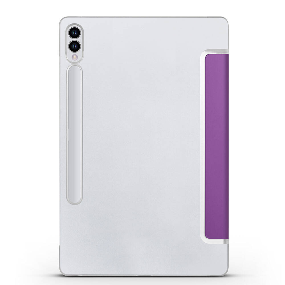 Galaxy Tab S9 FE Plus Zore Smart Cover Standlı 1-1 Kılıf Mavi