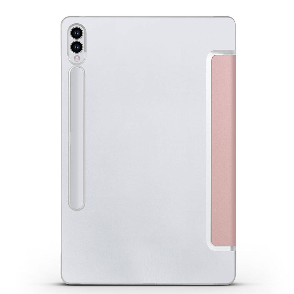 Galaxy Tab S9 FE Plus Zore Smart Cover Standlı 1-1 Kılıf Siyah