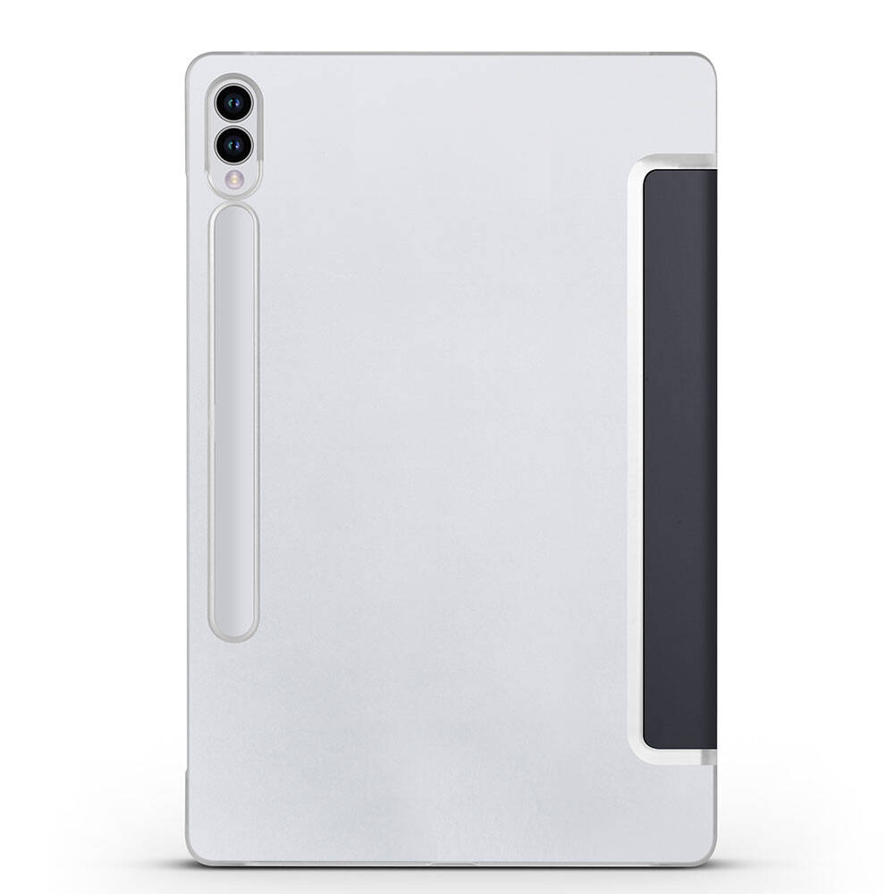 Galaxy Tab S9 FE Plus Zore Smart Cover Standlı 1-1 Kılıf Mor