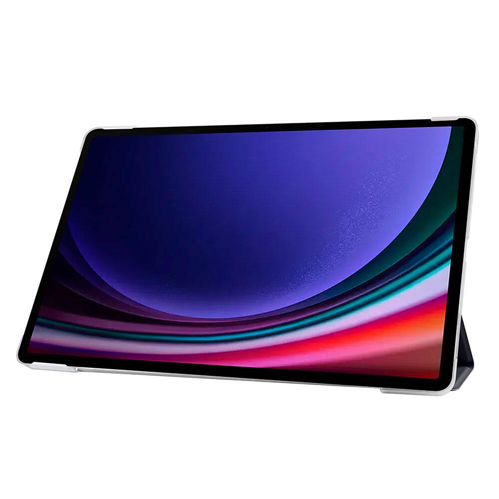 Galaxy Tab S9 FE Plus Zore Smart Cover Standlı 1-1 Kılıf Pembe
