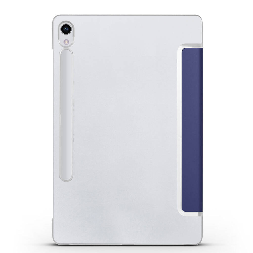 Galaxy Tab S9 FE Zore Smart Cover Standlı 1-1 Kılıf Mavi