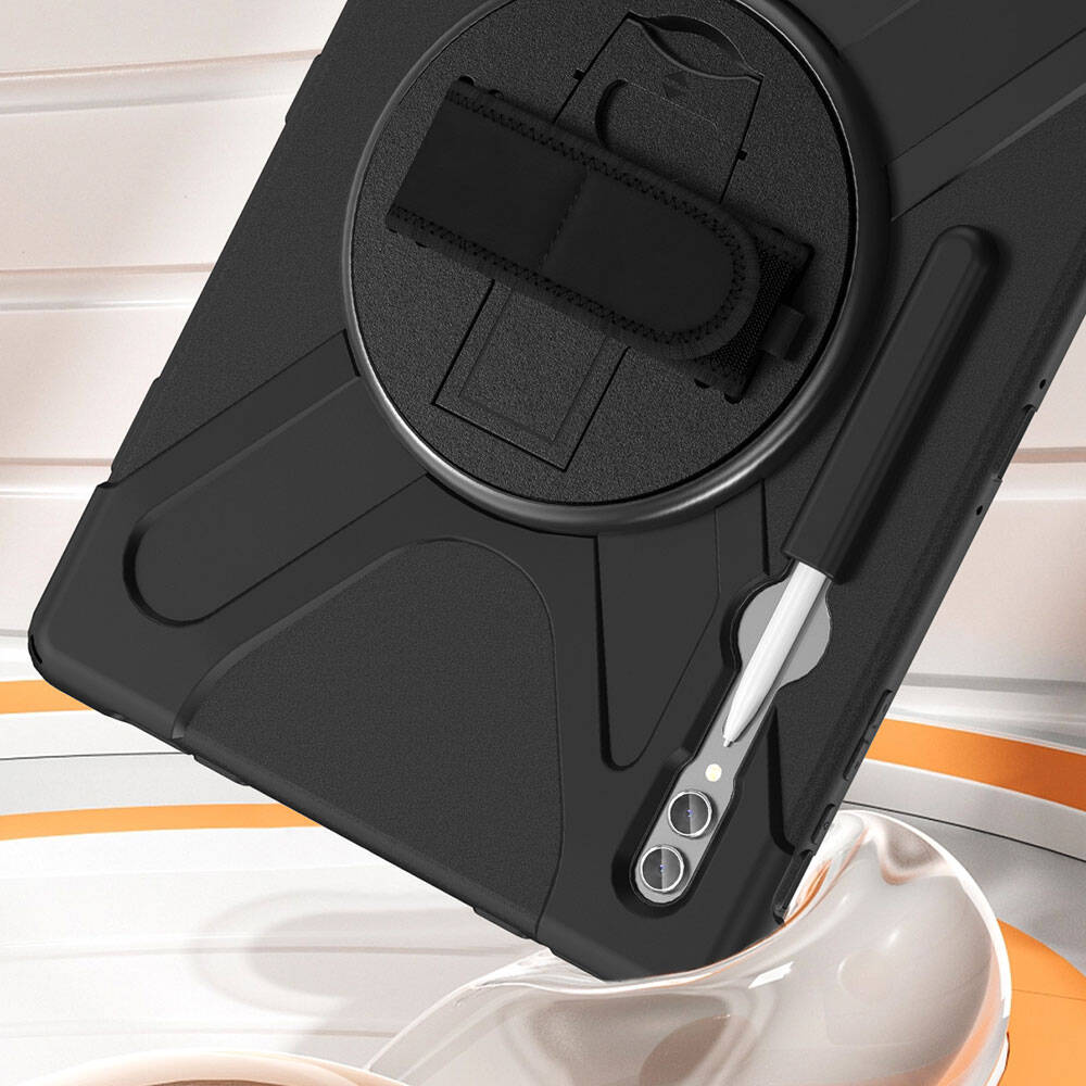 Galaxy Tab S9 Ultra Zore Defender Tablet Silikon Siyah