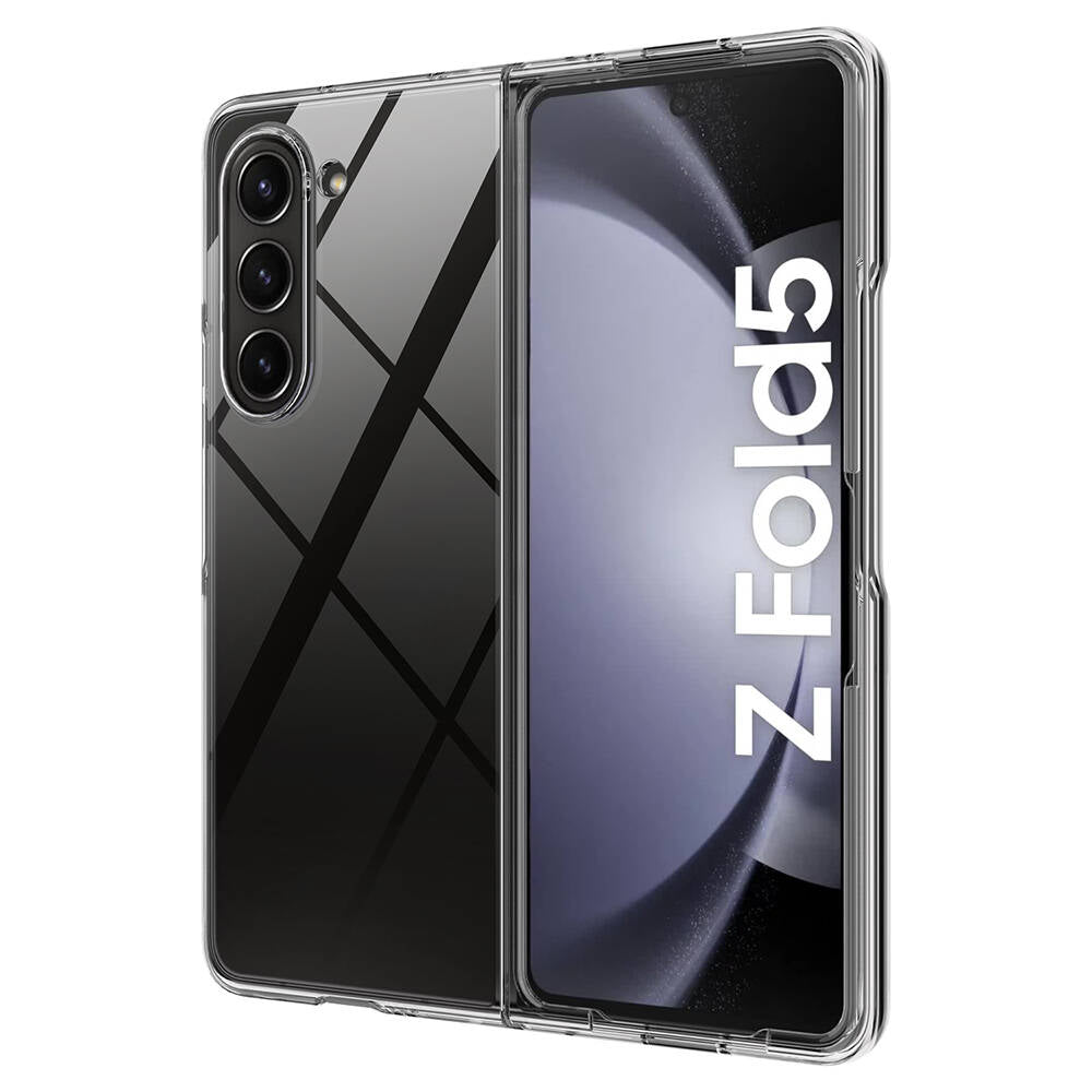 Galaxy Z Fold 5 Kılıf Zore Droga Kapak Renksiz