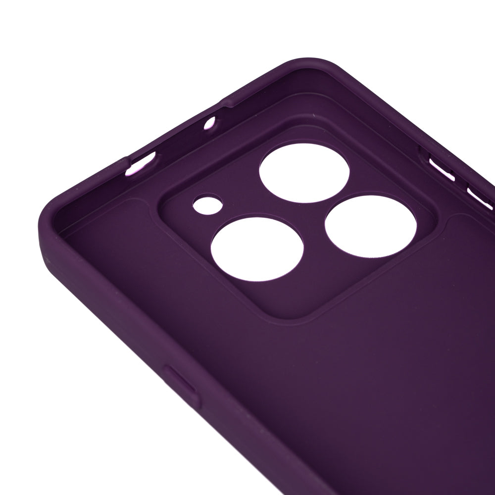 General Mobile Era 50 Kılıf Zore Biye Silikon Mor
