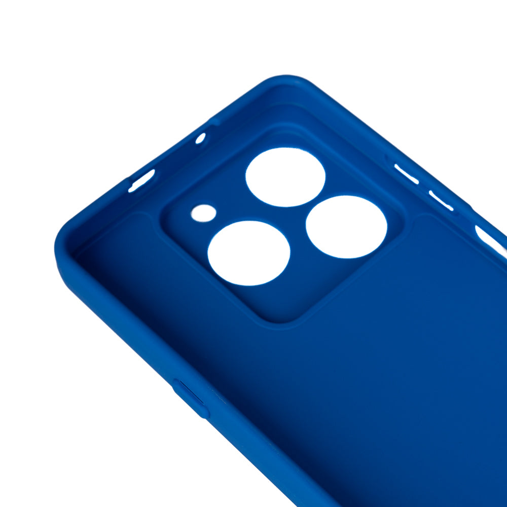 General Mobile Era 50 Kılıf Zore Biye Silikon Mavi