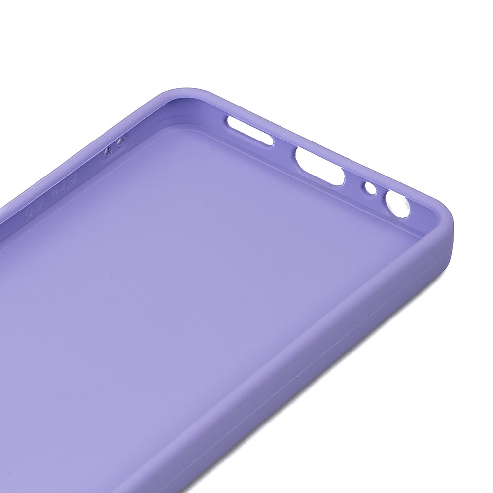 General Mobile Era 50 Kılıf Zore Biye Silikon Lila