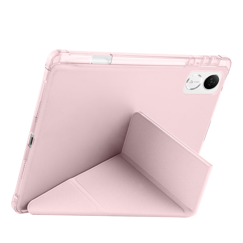 Honor Pad GT Kılıf Zore Tri Folding Kalem Bölmeli Standlı Kılıf Siyah
