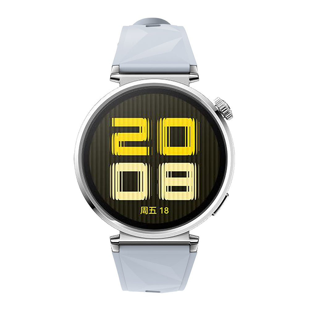 Huawei Watch GT5 41mm Zore KRD-129 Silikon Kordon Strap Kayış Beyaz