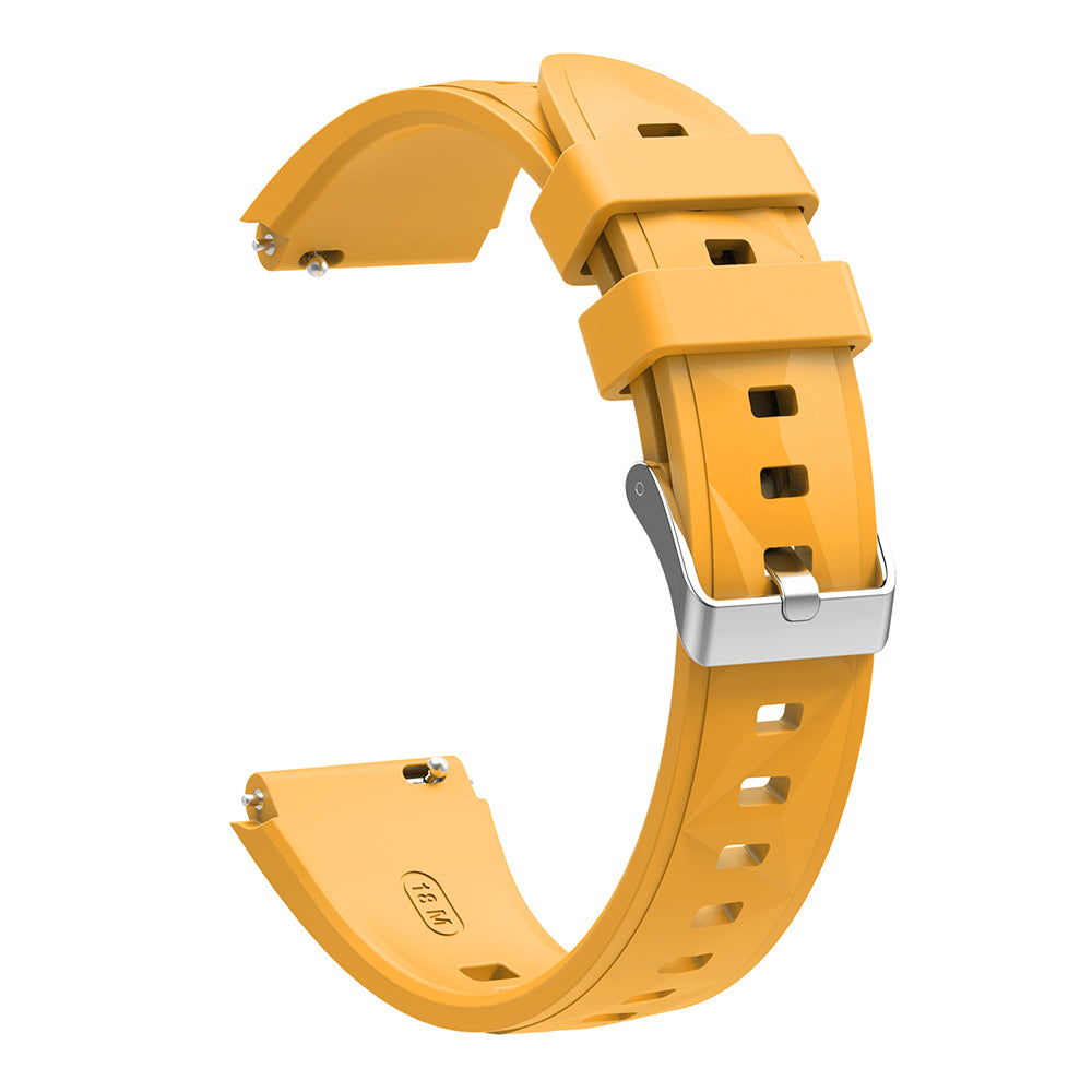 Huawei Watch GT5 Pro 42mm Zore KRD-129 Silikon Kordon Strap Kayış Siyah