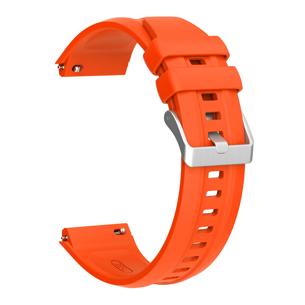 Huawei Watch GT5 Pro 46mm Zore KRD-130 Silikon Kordon Strap Kayış Gri