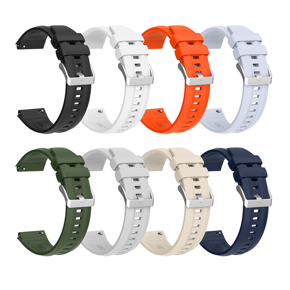 Huawei Watch GT5 Pro 46mm Zore KRD-130 Silikon Kordon Strap Kayış Siyah