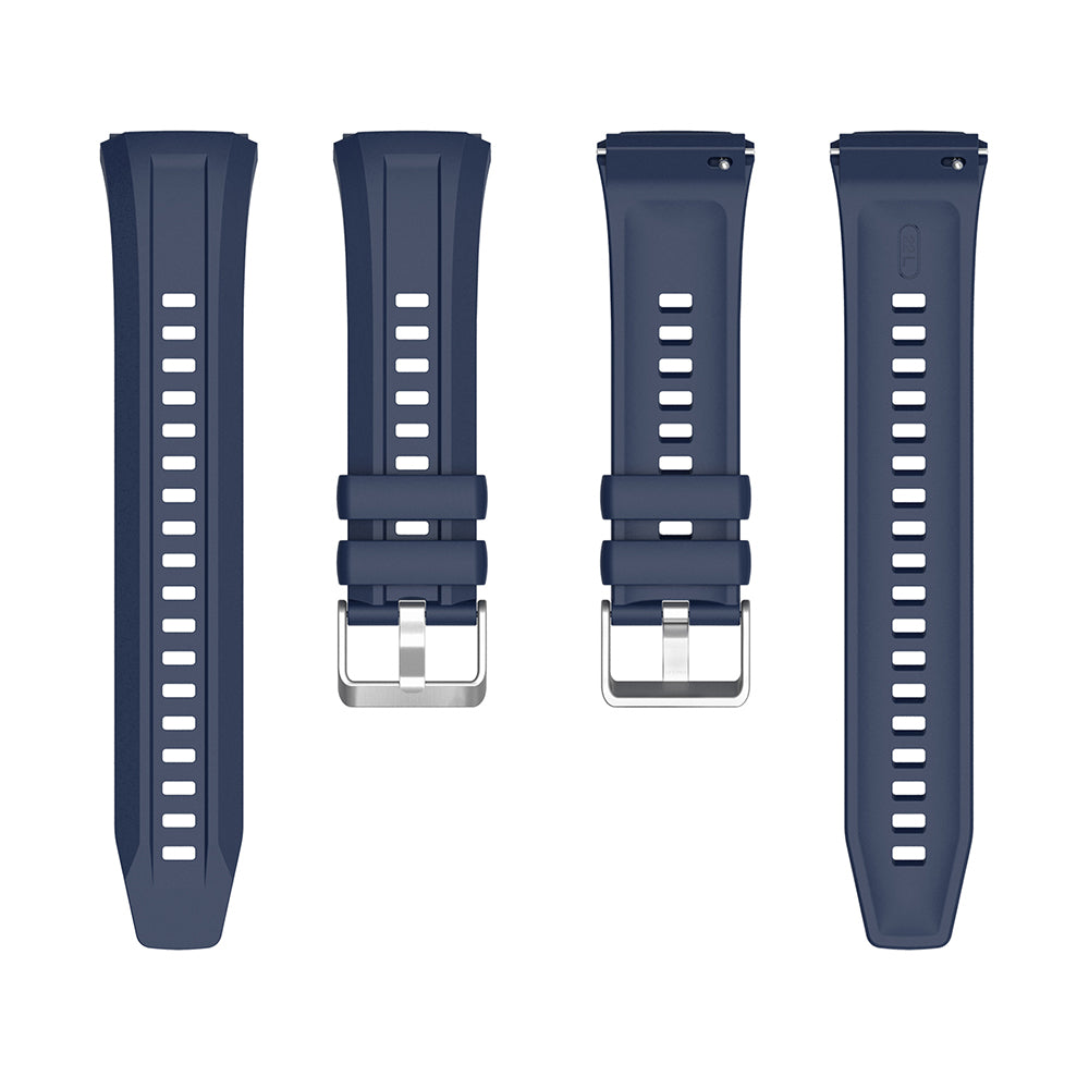 Huawei Watch GT5 Pro 46mm Zore KRD-130 Silikon Kordon Strap Kayış Siyah