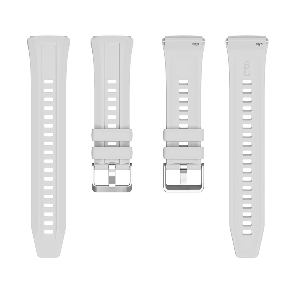 Huawei Watch GT5 Pro 46mm Zore KRD-130 Silikon Kordon Strap Kayış Turuncu