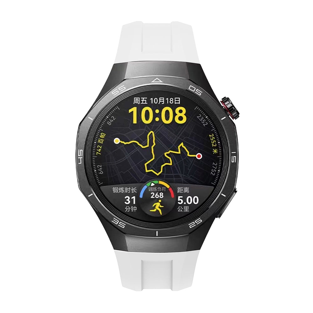 Huawei Watch GT5 Pro 46mm Zore KRD-130 Silikon Kordon Strap Kayış Buz Mavisi