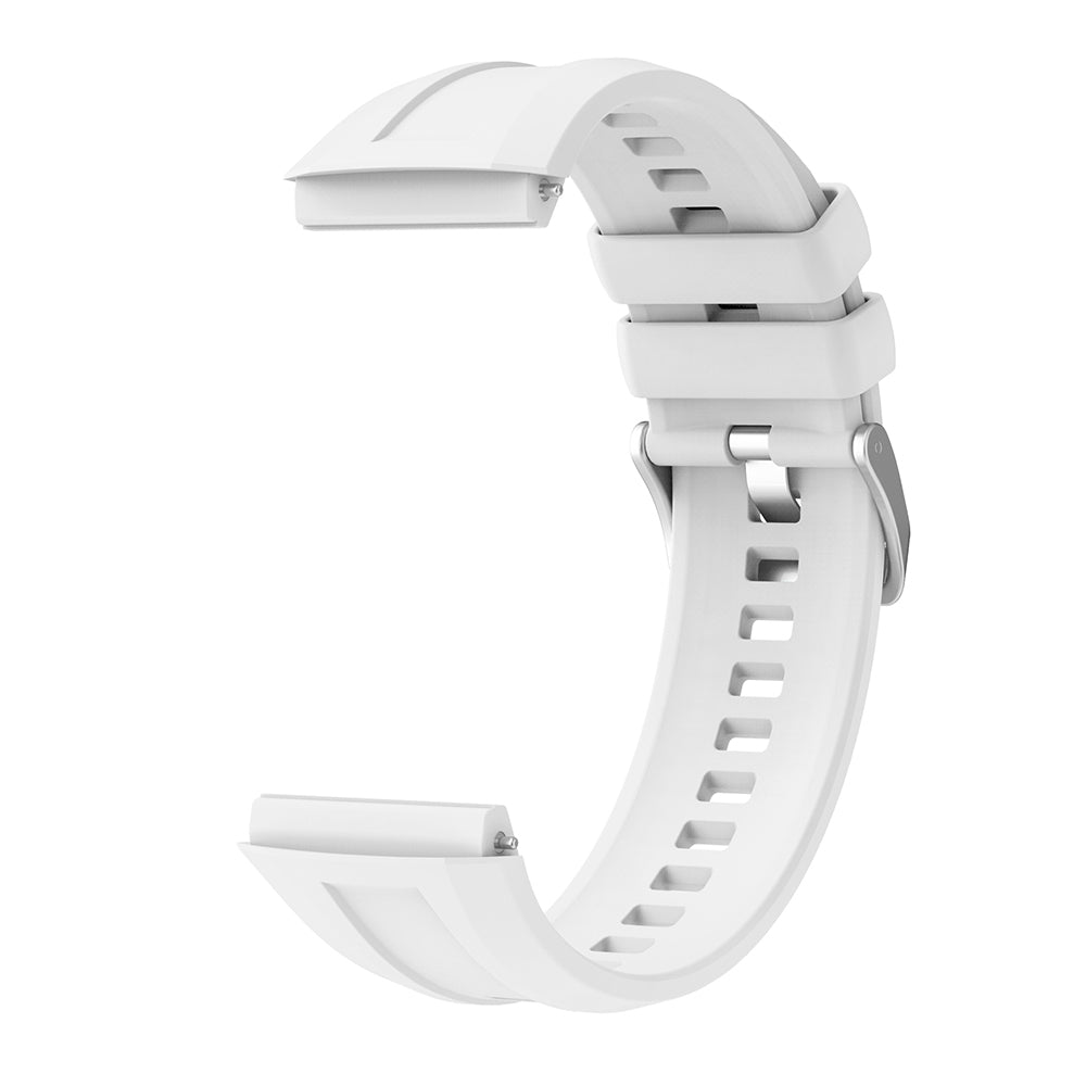 Huawei Watch GT5 Pro 46mm Zore KRD-130 Silikon Kordon Strap Kayış Buz Mavisi