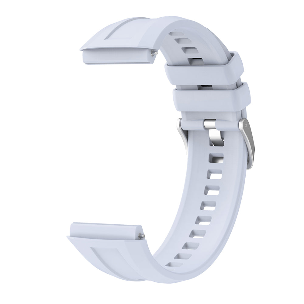 Huawei Watch GT5 Pro 46mm Zore KRD-130 Silikon Kordon Strap Kayış Beyaz