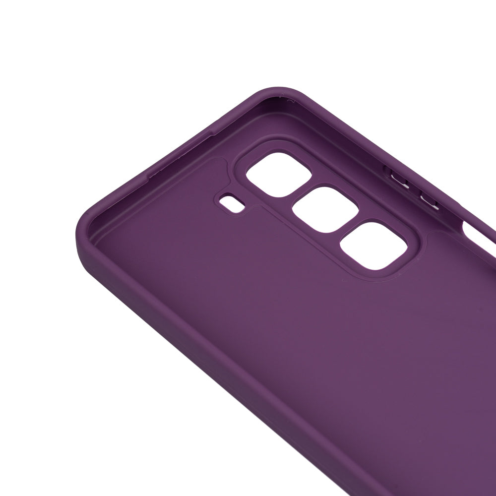 İnfinix Hot 50 4G Kılıf Zore Biye Silikon Mavi