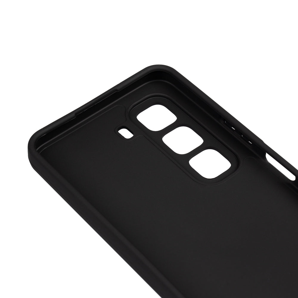 İnfinix Hot 50 4G Kılıf Zore Biye Silikon Mavi