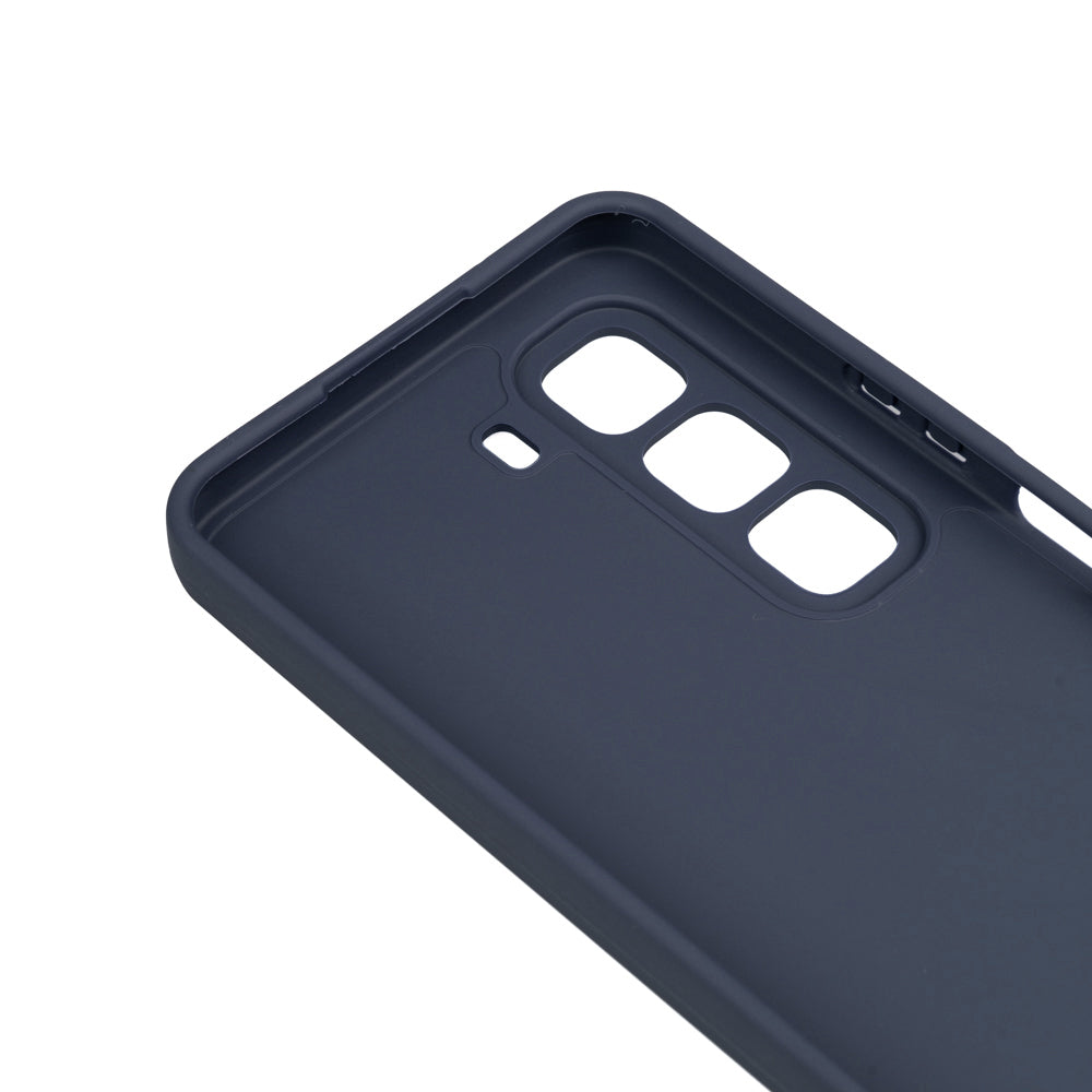 İnfinix Hot 50 4G Kılıf Zore Biye Silikon Kırmızı