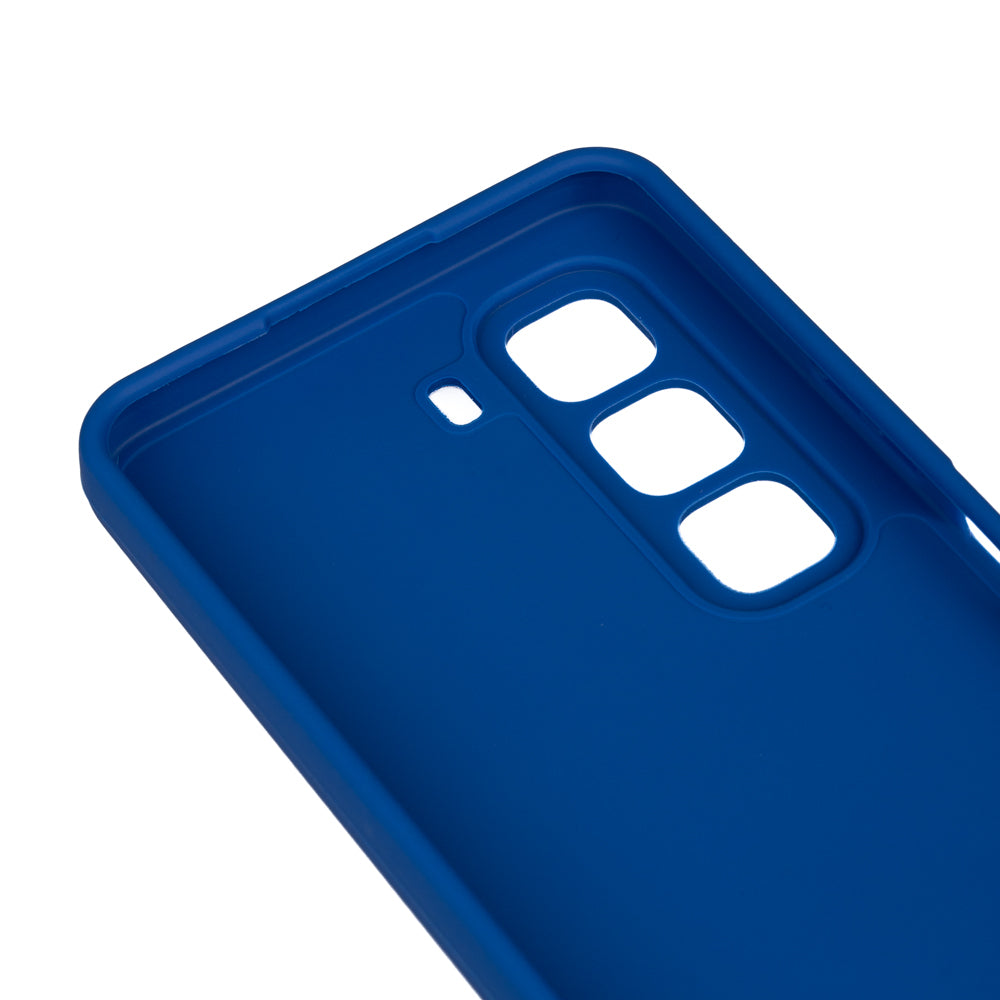 İnfinix Hot 50 4G Kılıf Zore Biye Silikon Kırmızı