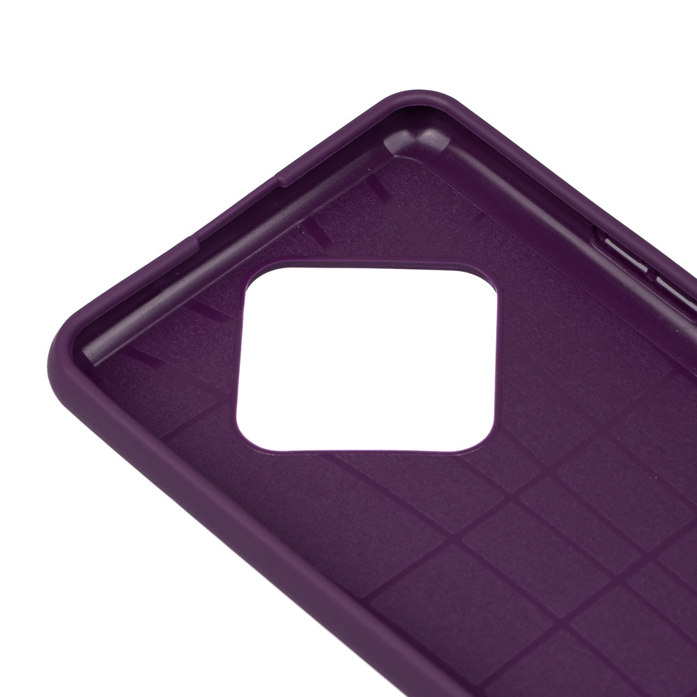 İnfinix Zero 8 Kılıf Zore Biye Silikon Mor