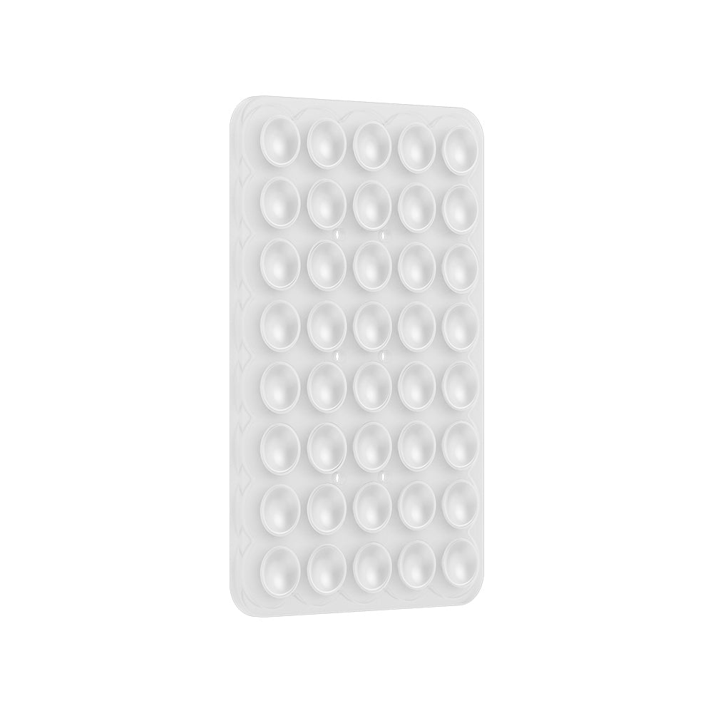 Kare Öpücüklü 01 Silikon Telefon Tutucu Şeffaf