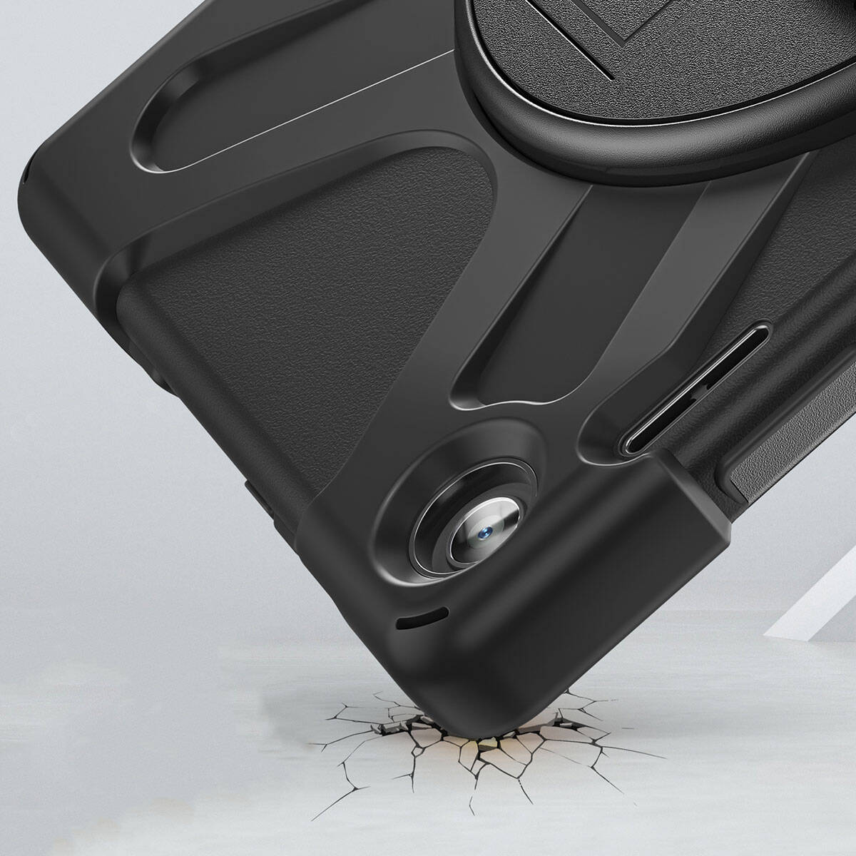 Lenovo Tab M10 HD (2.Nesil) 2022 Zore Defender Tablet Silikon Siyah