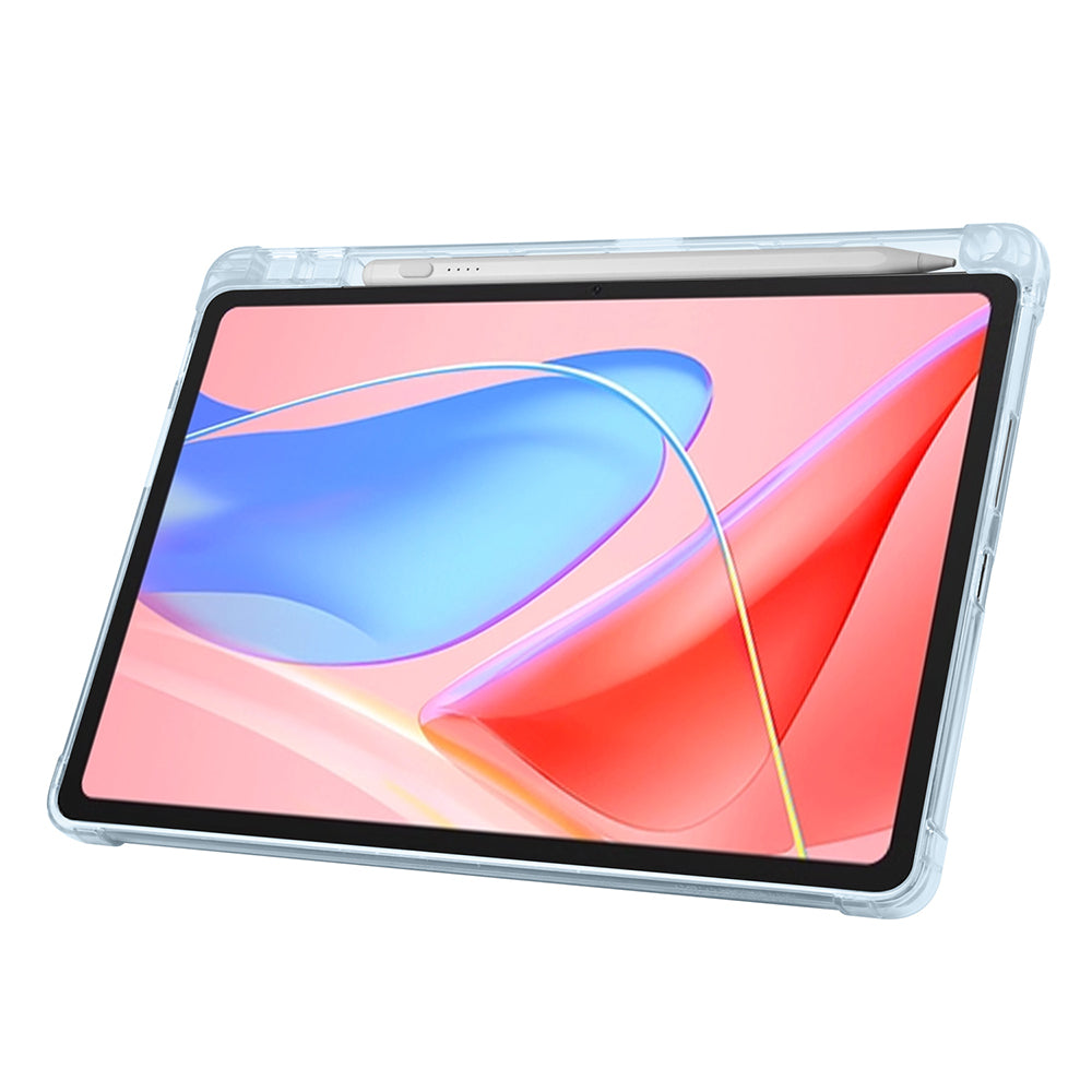 Lenovo Tab TB-311FU Kılıf Zore Tri Folding Kalem Bölmeli Standlı Kılıf Rose Gold