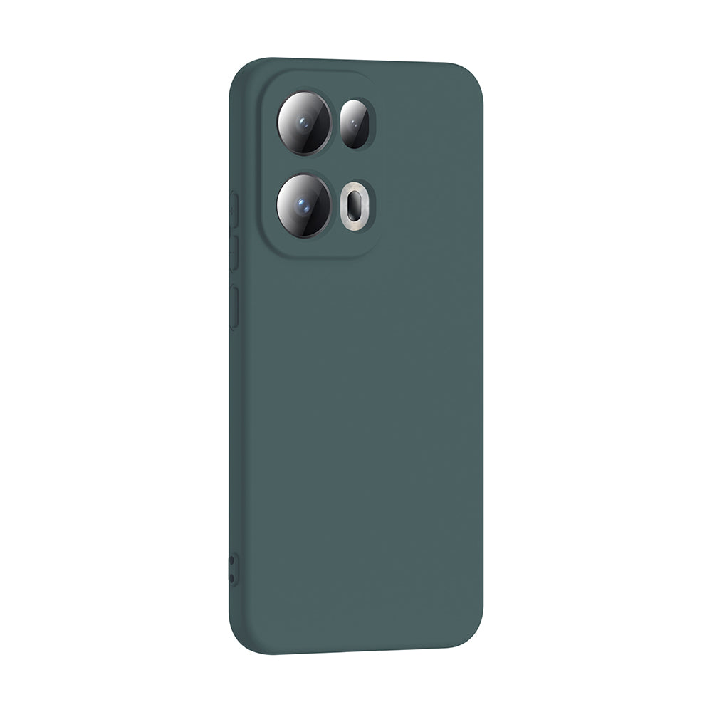 Oppo Reno 13 Pro Kılıf Zore Mara Lansman Kapak Koyu Yeşil