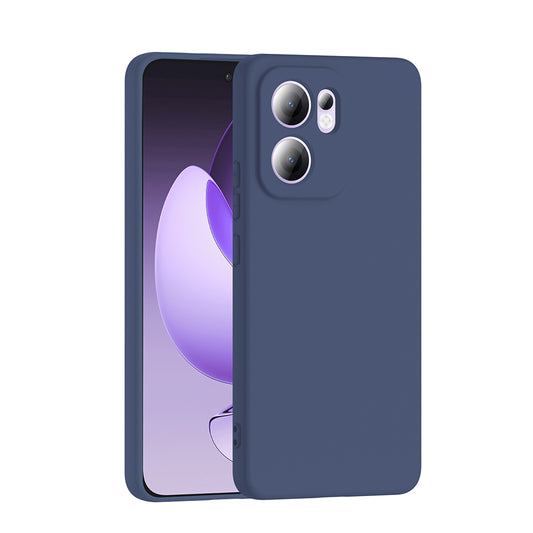 Oppo Reno 13F 5G Kılıf Zore Mara Lansman Kapak Lacivert